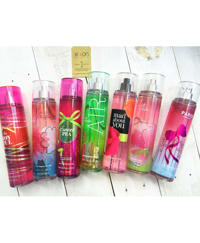 ﻿﻿Xịt Thơm Toàn Thân Bath Body Works 236ml Của Mỹ