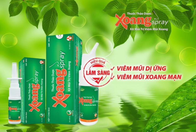 Thuốc xịt mũi Xoangspray