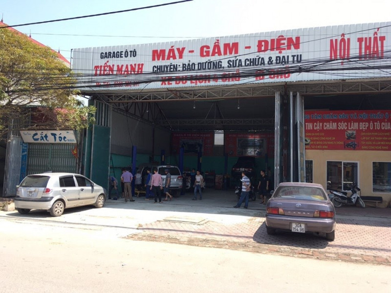 Garage Ô Tô Tiến Mạnh