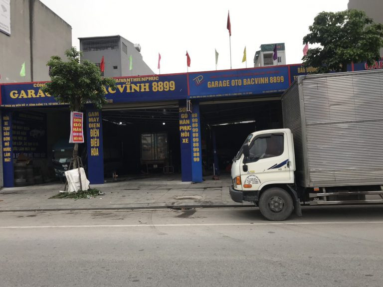 Garage ô tô Bắc Vĩnh 8899