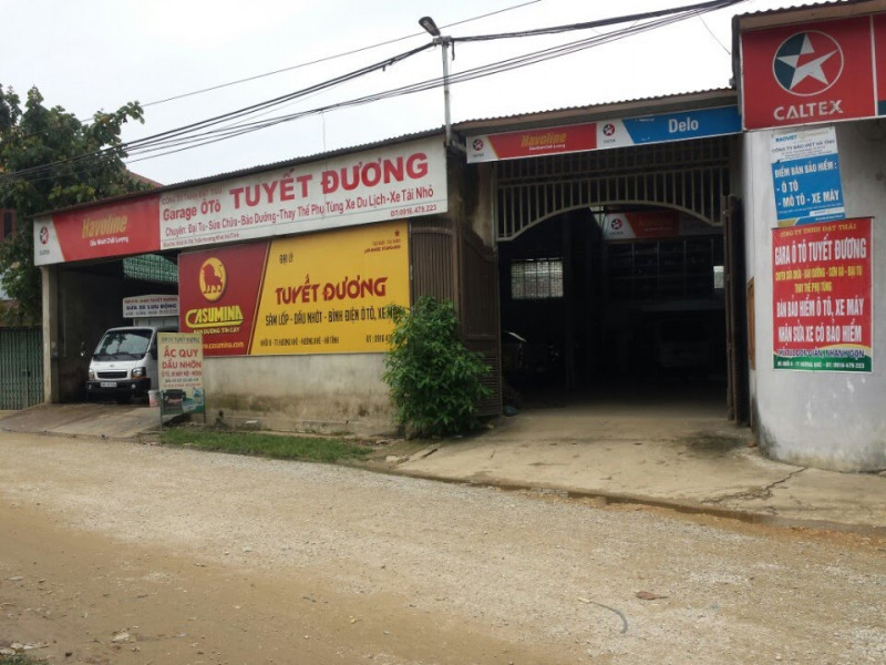 Garage ô tô Tuyết Đương