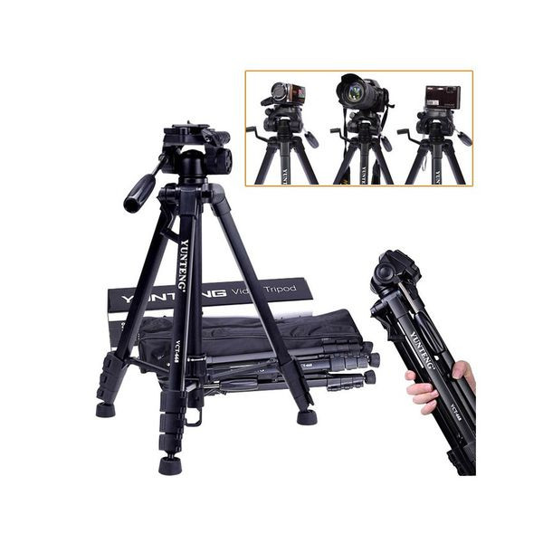 Chân Máy Ảnh Tripod Yunteng VCT - 668 - Hàng Nhập Khẩu