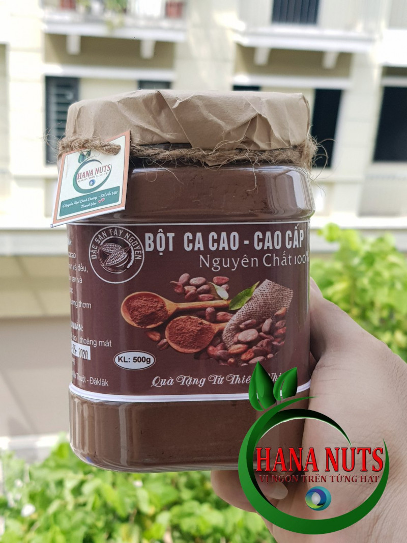Bột cacao nguyên chất 500g - Hananuts