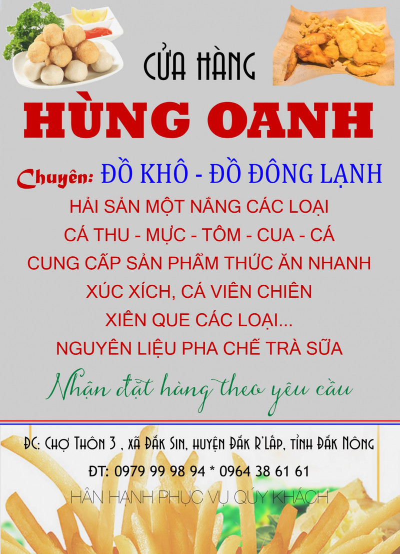 Cửa hàng Hùng Oanh