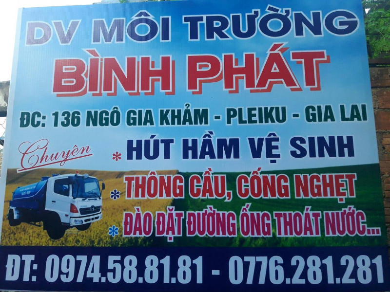 Dịch vụ vệ sinh môi trường Bình Phát