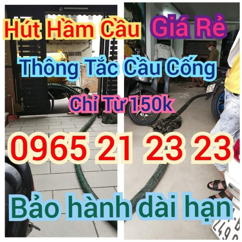 Hút hầm vệ sinh Bảo Ân