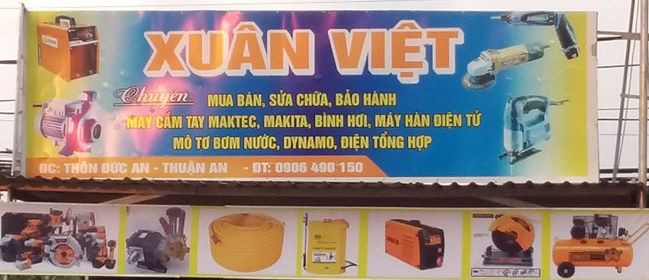Sửa chữa điện máy Xuân Việt