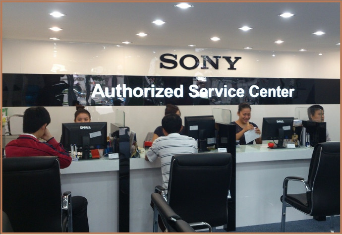 Hệ thống trung tâm bảo hành Sony trên toàn quốc