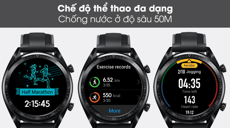Đồng hồ thông minh Huawei Watch 3 dây Silicone