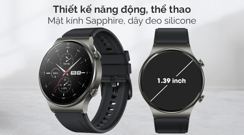 Đồng hồ thông minh Huawei Watch GT 2 Pro Dây silicone