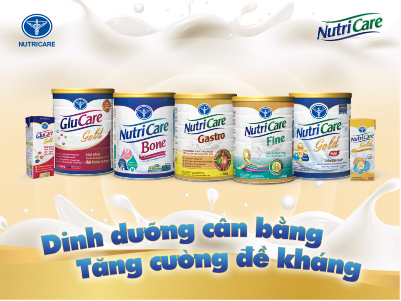 Nutricare - Dinh dưỡng cho người trưởng thành & người cao tuổi