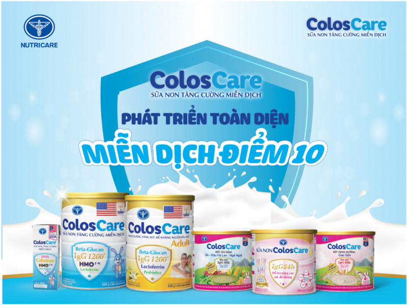 ColosCare: Phát triển toàn diện - Miễn dịch điểm 10