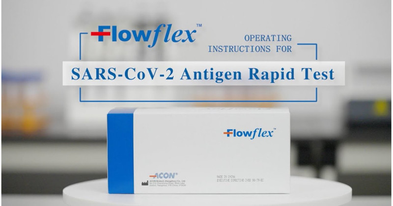Flowflex SARSCoV-2 Antigen Rapid Test