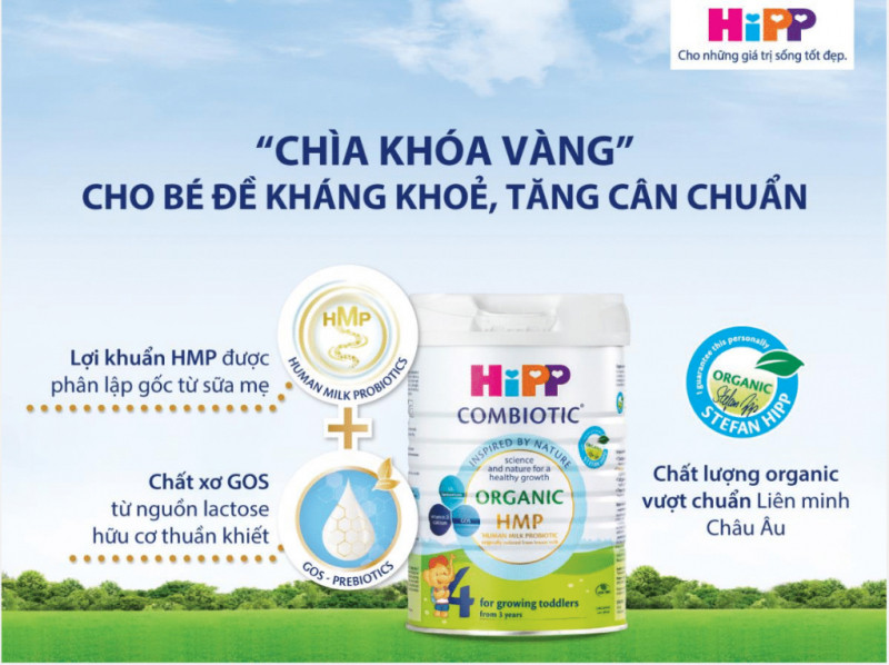 Sữa công thức hữu cơ HiPP Organic Combiotic
