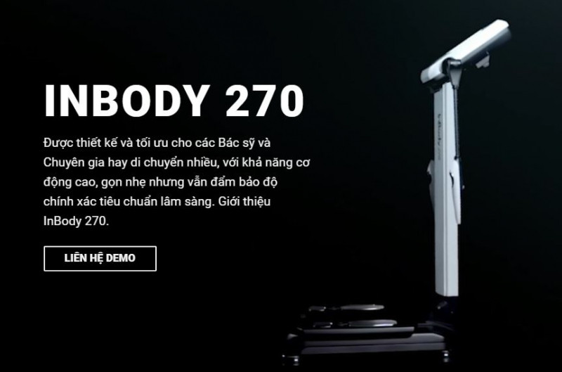 Máy đo thành phần cơ thể InBody 270