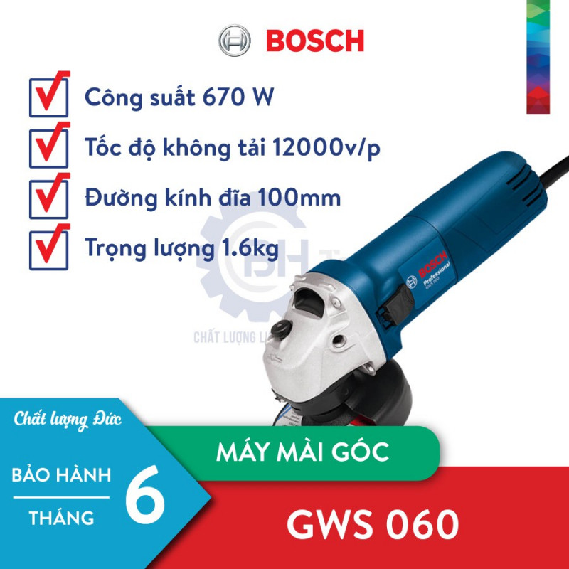 Máy mài góc Bosch GWS 060 (100mm)