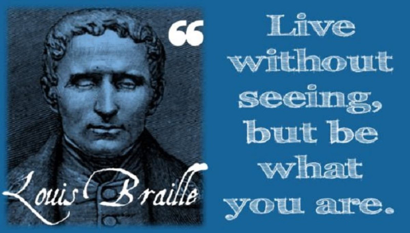 Louis Braille đã vượt qua khiếm khuyết và độ tuổi của mình để tạo ra những phát minh vô cùng vĩ đại