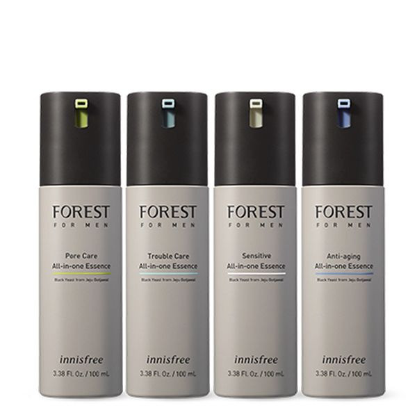 Sản phẩm dưỡng toàn diện chăm sóc da nhạy cảm innisfree Forest for men Sensitive All-in-one Essence 100ml