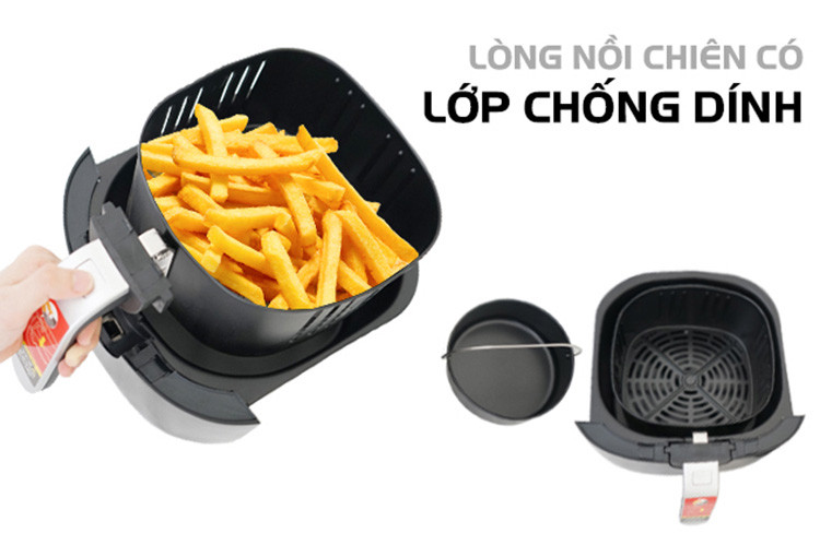 Nồi chiên không dầu Lock&Lock Digital Eco Fryer 3L ECF-300B