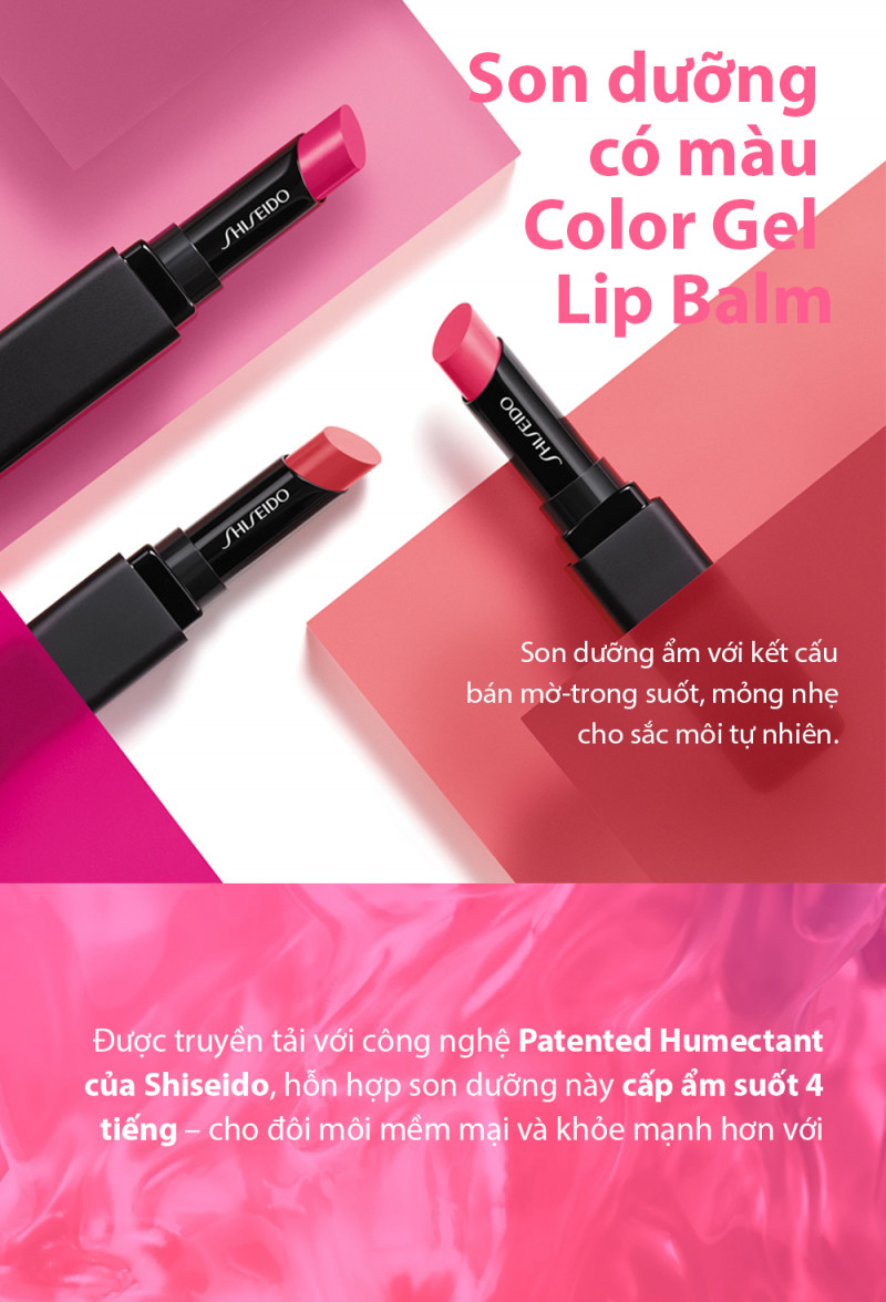 Shiseido ColorGel LipBalm