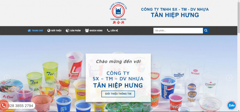 Công ty TNHH SX - TM - DV Nhựa TÂN HIỆP HƯNG.
