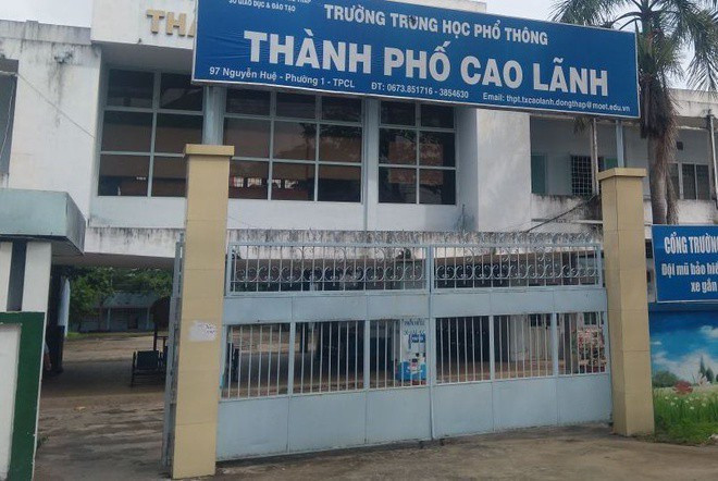 Phó hiệu trưởng bị kỷ luật cảnh cáo - ảnh: Dân trí