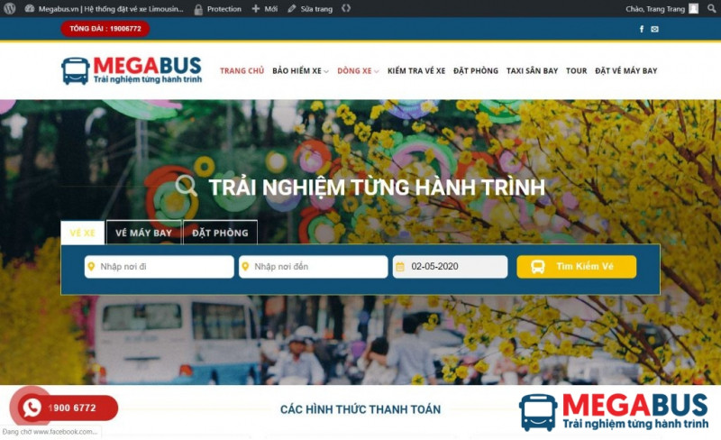 Website Megabus.vn
