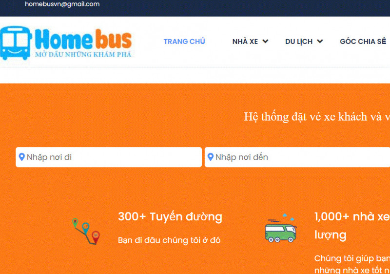 Website Homebus.vn