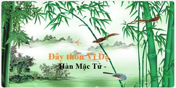 Bài văn cảm nhận khổ thơ cuối bài 