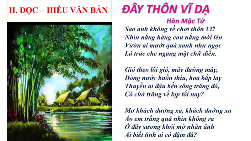 Bài văn cảm nhận khổ thơ cuối bài 