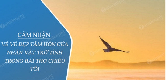 Cảm nhận vẻ đẹp tâm hồn của nhân vật trữ tình trong 