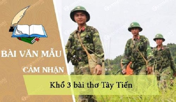 Bài văn cảm nhận về khổ 3 bài thơ 