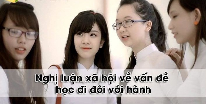 Bài văn nghị luận xã hội về học đi đôi với hành số 2