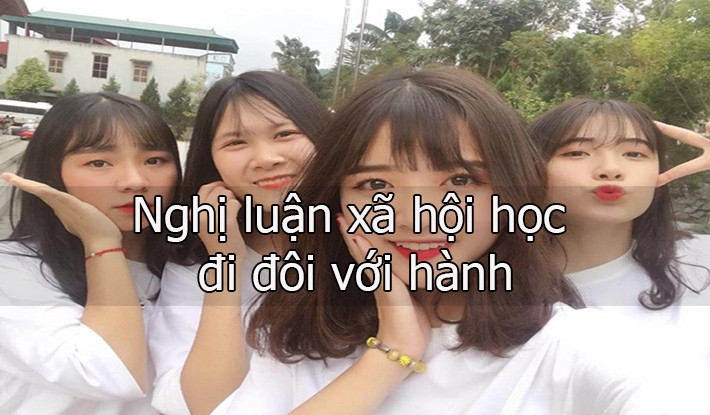 Bài văn nghị luận xã hội về học đi đôi với hành số 8