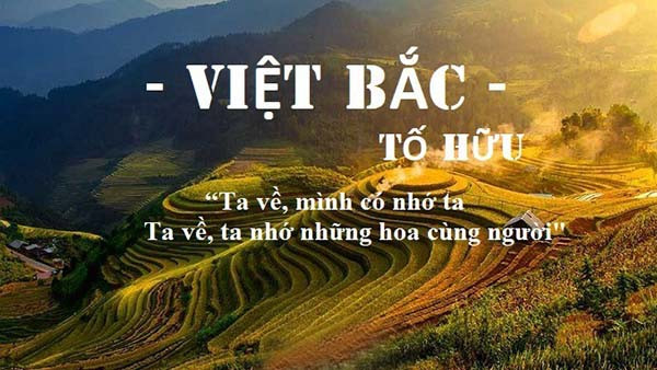 Bài văn phân tích bức tranh tứ bình trong bài thơ Việt Bắc số 2