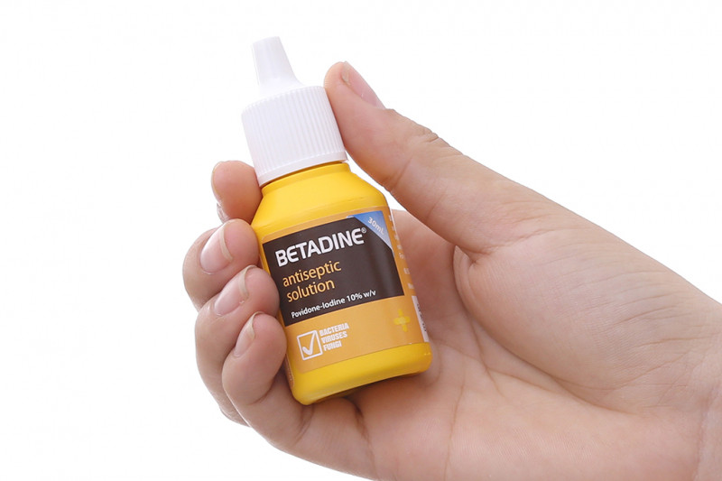 Betadine được sử dụng trong trường hợp nào?