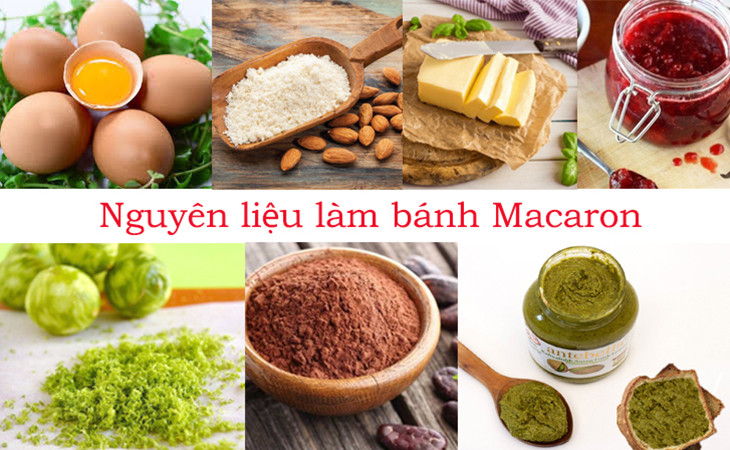 Bánh macaron 4 vị