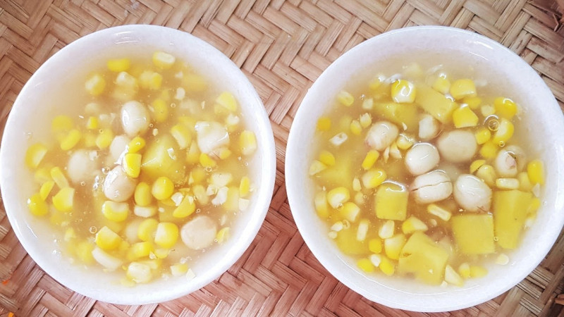 Chè ngô hạt sen