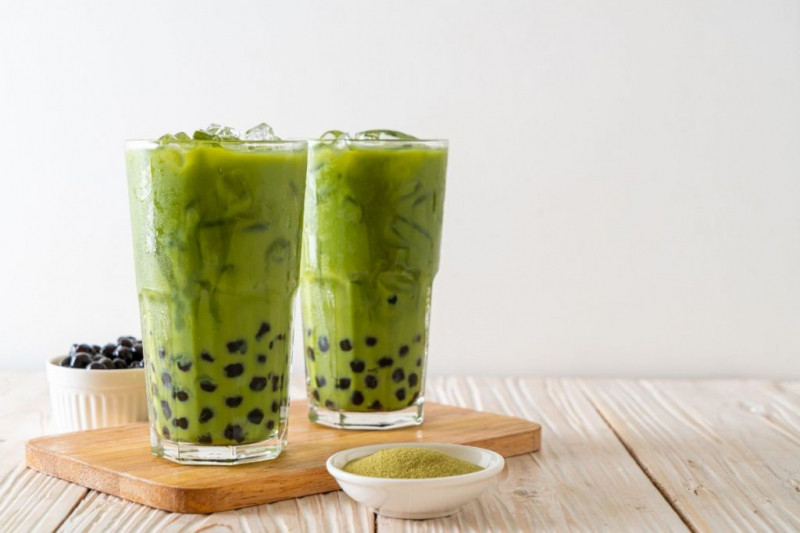 Trà sữa matcha