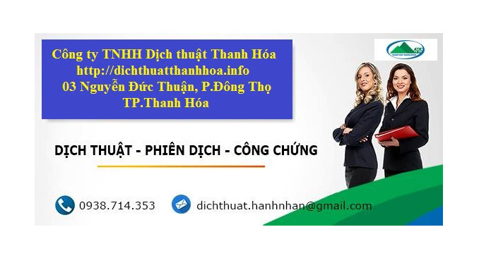 Dịch Thuật Thanh Hoá