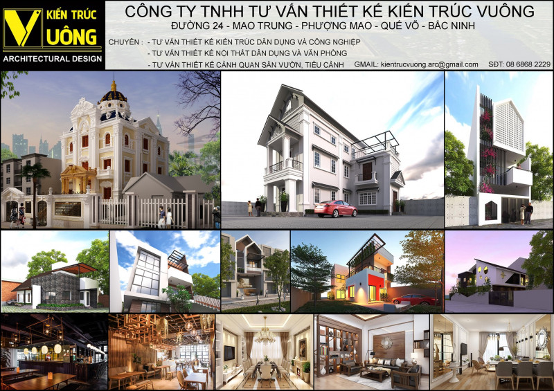 Công ty TNHH tư vấn thiết kế Kiến trúc Vuông