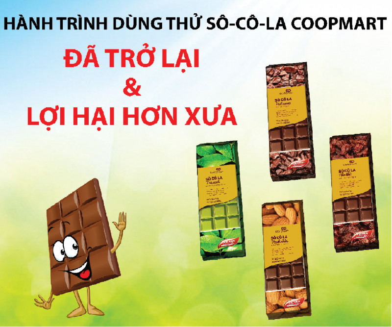 Sản phẩm Socola đen tại Co.opmart Kon Tum