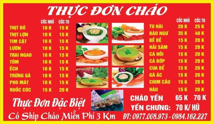 Cháo Dinh Dưỡng ĐỨC & LINH