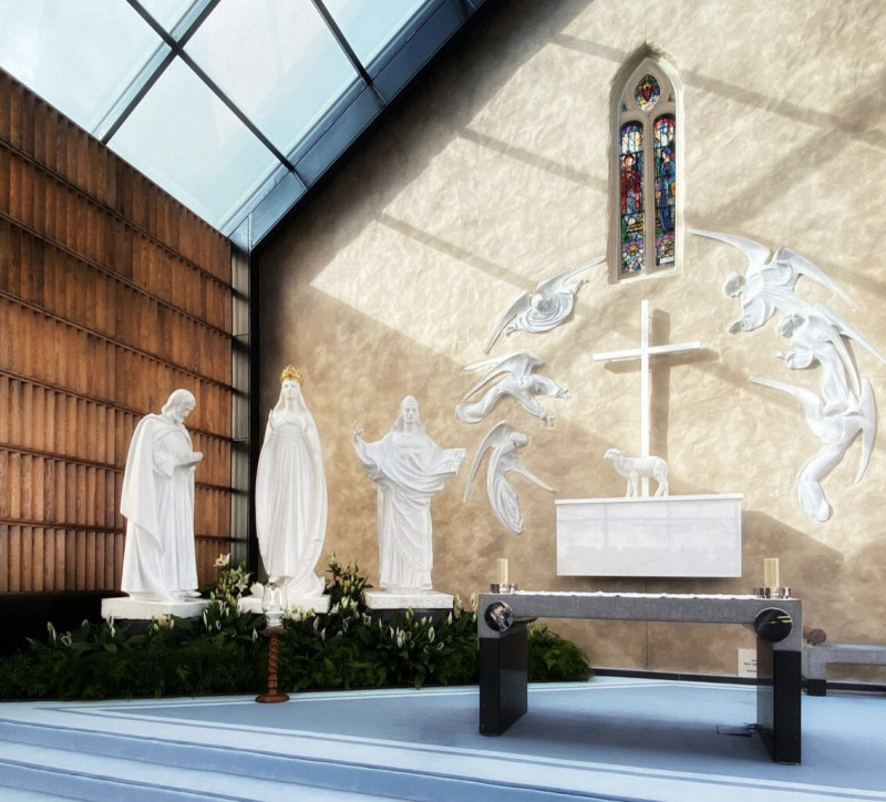 Nhà nguyện, nơi sự kiện hiện ra tại Knock Shrine, Co Mayo, Ireland