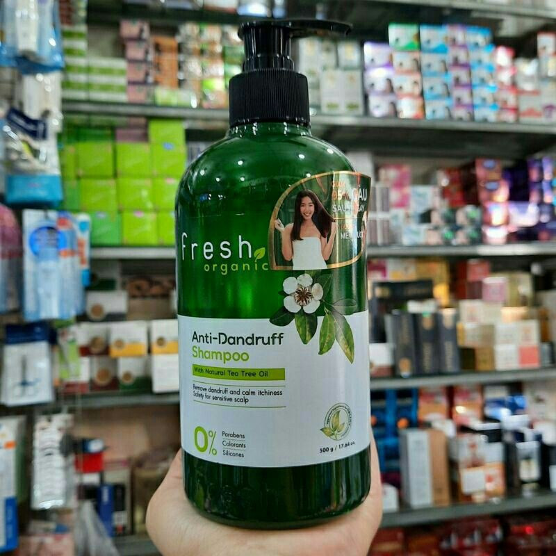 Dầu gội tràm trà Tea Tree Anti Dandruff Shampoo Organic Fresh