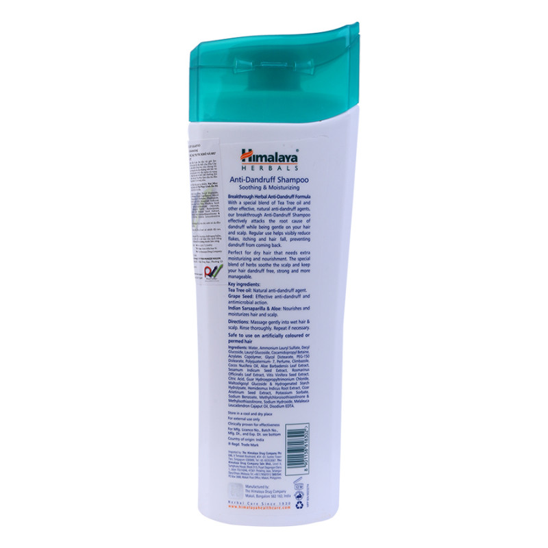 Dầu gội tinh dầu tràm trà Himalaya Anti-Dandruff Shampoo