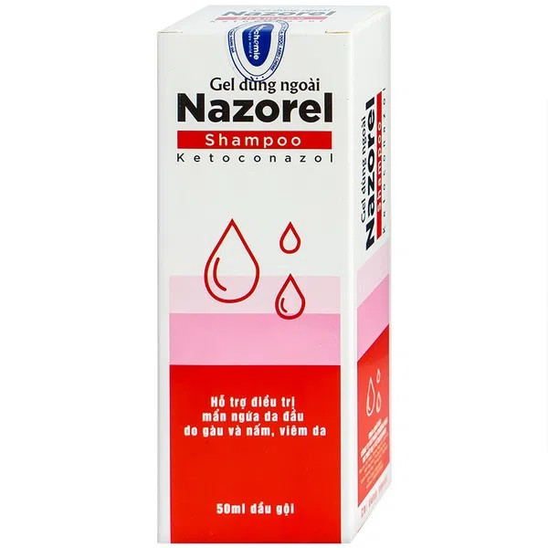Dầu gội trị gàu Nazorel Shampoo Ketoconazol