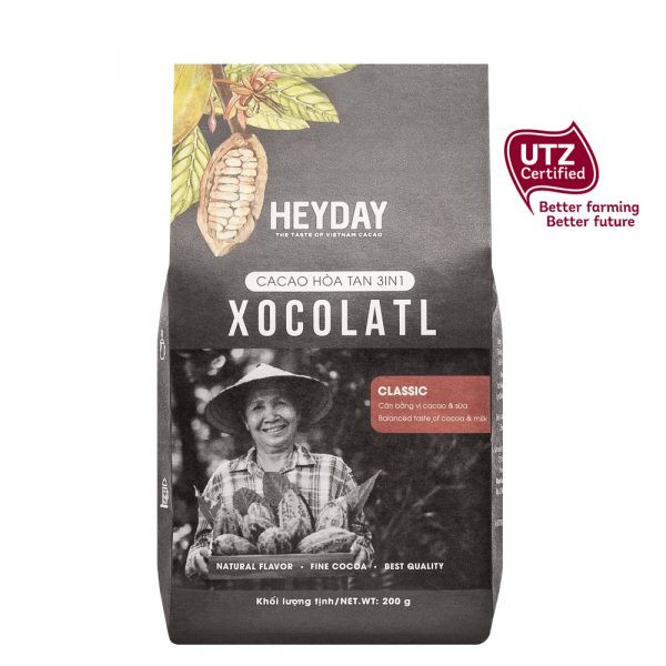 Cacao hòa tan 3in1 gu đắng vừa – Xocolatl Classic