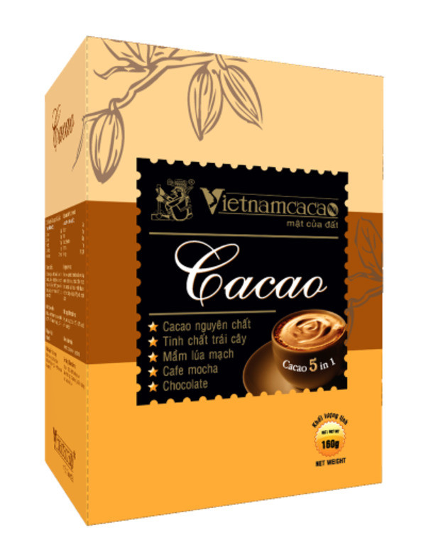 Bột Cacao 5 in 1 (160g)