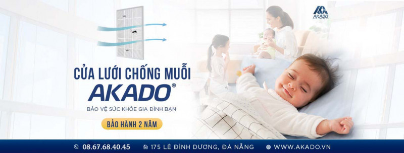 Cửa Lưới Chống Muỗi Quảng Nam - AKADO